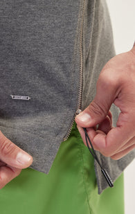 Anthracite Zero Sleeve T-Shirt