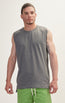 Anthracite Zero Sleeve T-Shirt