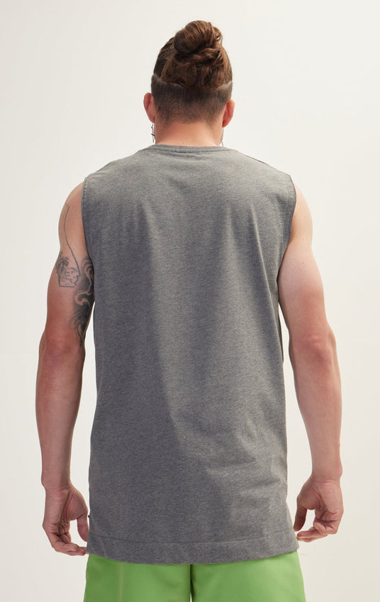 Anthracite Zero Sleeve T-Shirt
