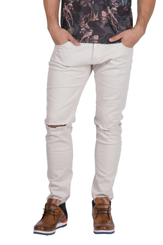 Slim Fit Chino - Ecru