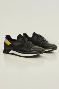 City Casual Sneaker - Black Yellow