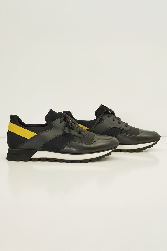 City Casual Sneaker - Black Yellow