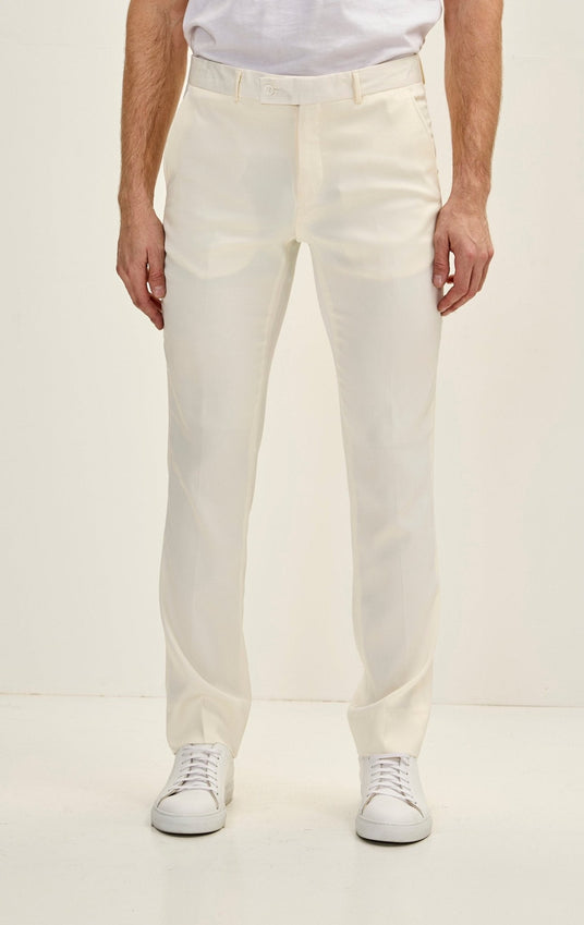 Classic Tuxedo Pants - Off White (Copy)