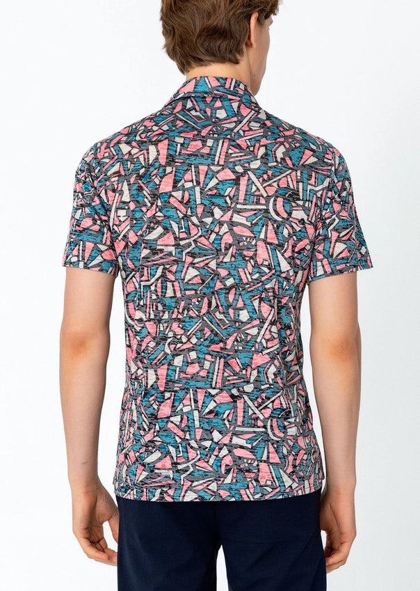 Collared Lightweight Shirt - Asymmetric