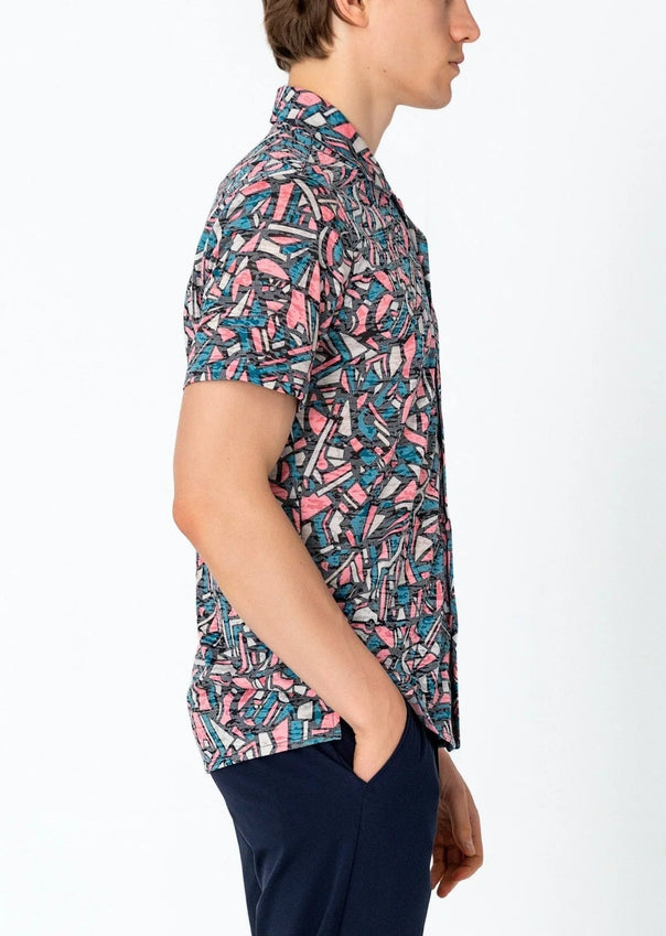 Collared Lightweight Shirt - Asymmetric