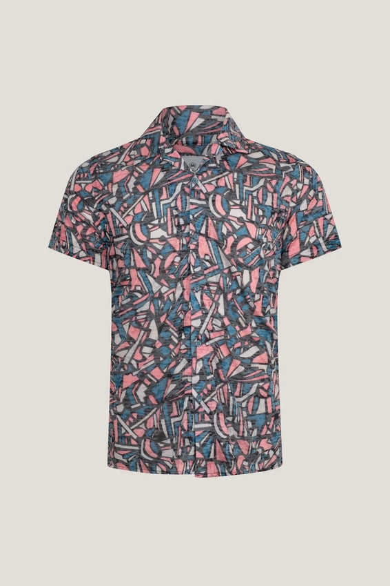 Collared Lightweight Shirt - Asymmetric