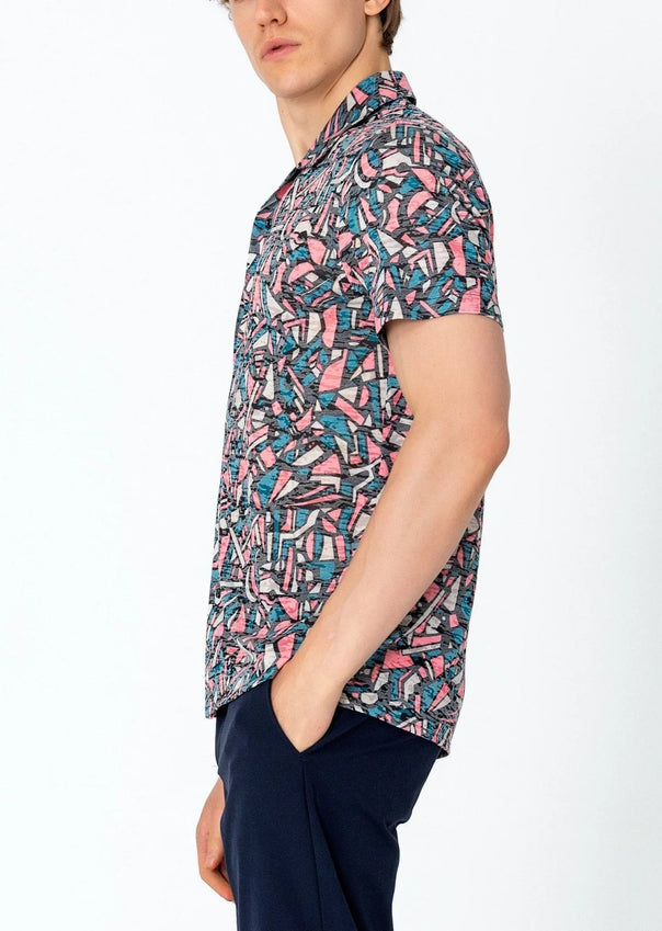 Collared Lightweight Shirt - Asymmetric