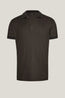 Fine Ribbed Polo Shirt - Olive Green