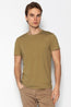 Fitted Lightweight Crew-Neck T-Shirt - Light Green