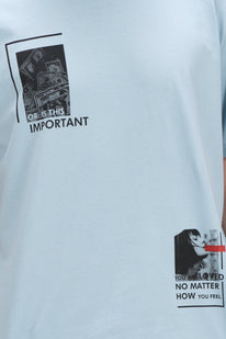 Important Tee - Blue