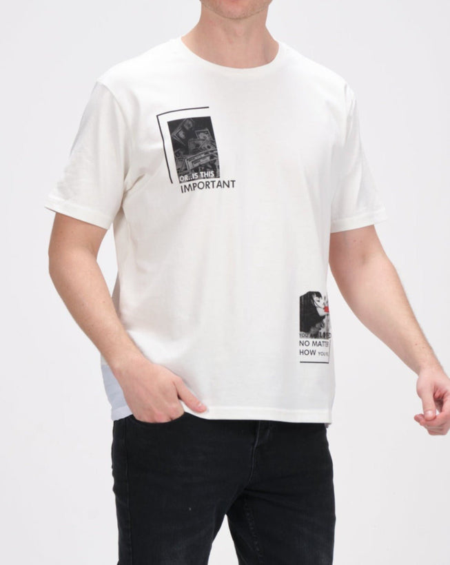 Important Tee - White