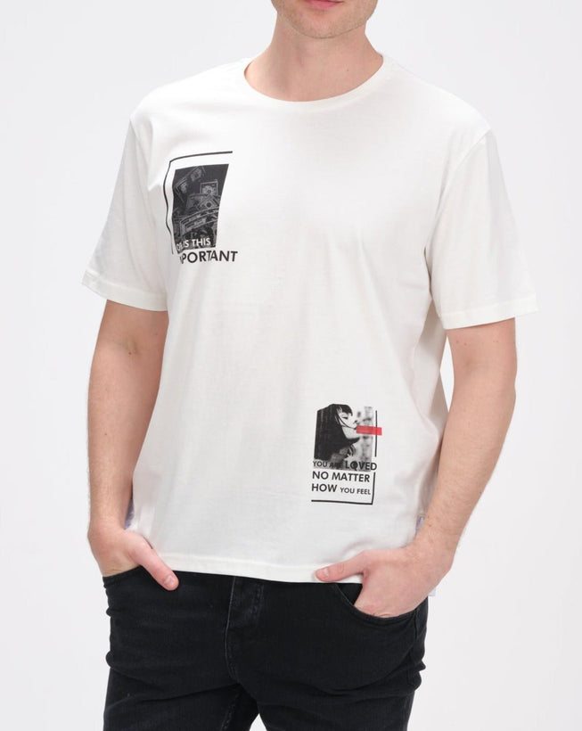 Important Tee - White