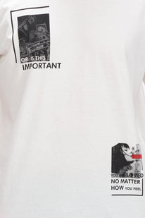 Important Tee - White
