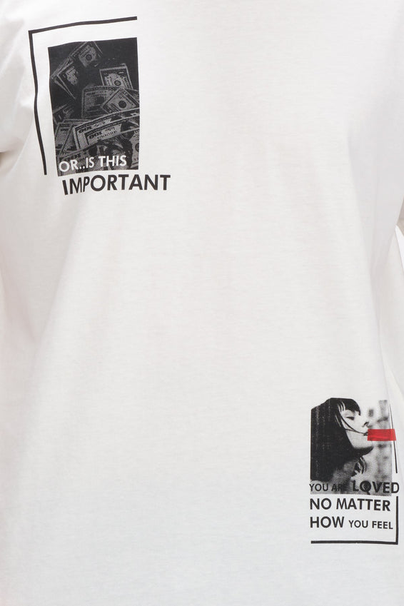 Important Tee - White