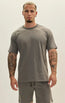 Lightweight Cotton T-shirt - Anthracite