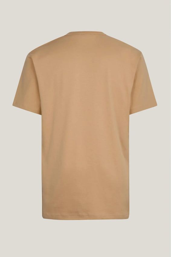 Lightweight Cotton T-shirt - Camel