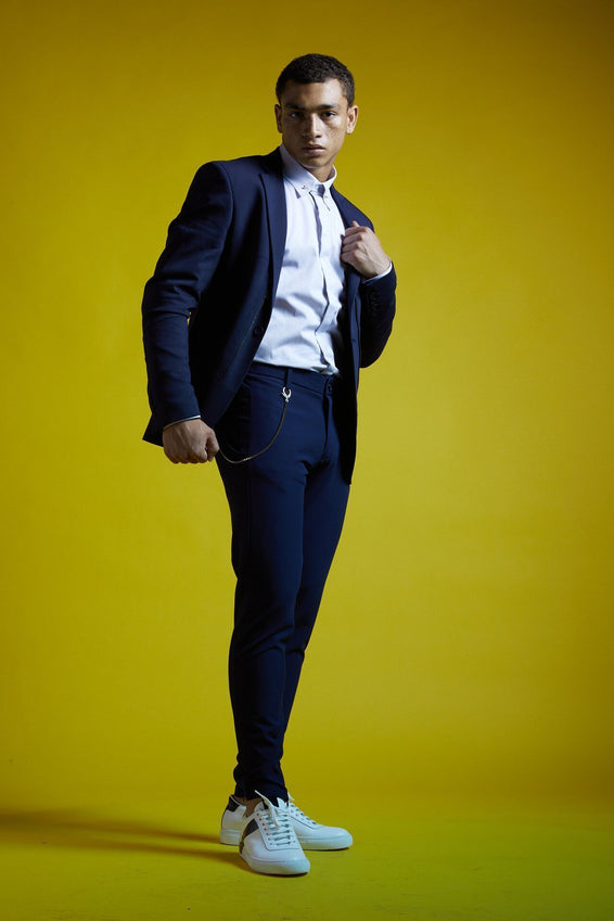 Lightweight Tailored Trouser Black