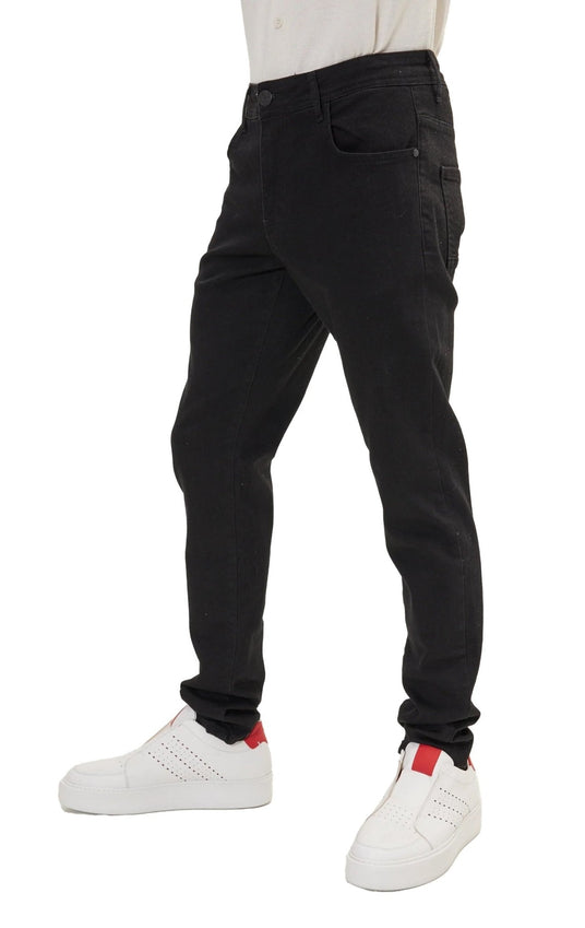 Mid Rise Denim Jeans- Black