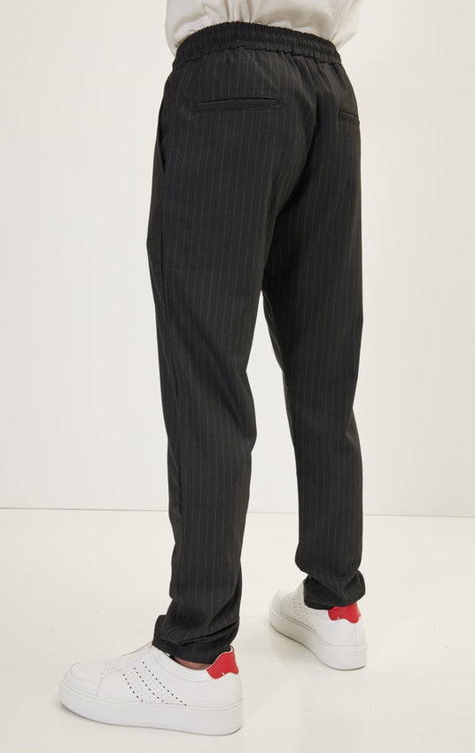 Pants - Casual - Black Anthracite