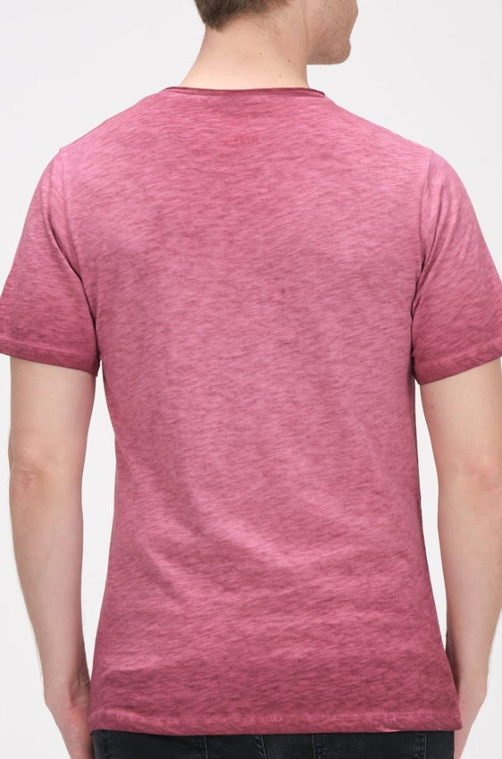 Peace Tee - Bordeaux