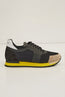 Skyscraper Runner Sneaker 2 Genuine Leather - Black Yellow
