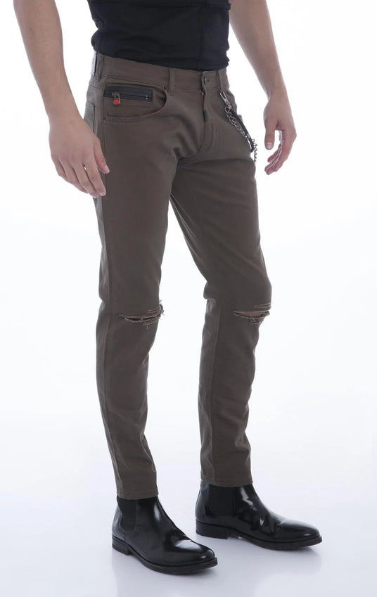 Slim Fit Chino - Green