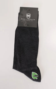 Solid Anthracite Sock