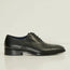 The Studded Cap Toe Oxfords Polished Leather - Black
