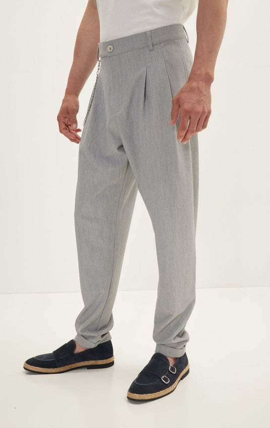Waffle Stretch Beach Day Pants - Grey